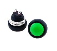 6 interruttori a pulsante momentaneo impermeabile PBS-33b a 2 pin, 12 mm, 12 V, 1 A, non bloccabili