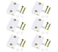 6 interruttori a scatto per porte mobili, 230 V, interruttore elettrico, interruttore per porta, interruttore per porta, interruttore di solito, interruttore di chiusura, colore bianco