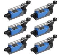 6 interruttori finecorsa ME-8108 regolabili con levetta regolabile, finecorsa NC + NO (DPDT), interruttore limite per frese CNC, interruttore di controllo elettrico e plasma