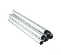 6 involucri isolanti in schiuma per tubi di riscaldamento e irrigazione, schiuma protettiva con rivestimento in alluminio per prevenire il congelamento e gli effetti meteorologici