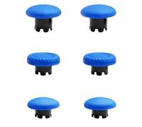 6 joystick per controller Edge DualSense per PS5 DualSense, kit di levette analogiche intercambiabili, parti di ricambio per PS5 Dualsense Edge (blu)