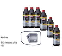 6 L Liqui Moly 1100 Olio per Ingranaggi Denckermann Filtro Trasmissione BMW 5er