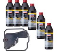 6 L Liqui Moly 1100 Trasmissione Denckermann Filtro Olio per Renault Scénic