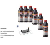 6 L Liqui Moly 1100 Trasmissione Vaico Filtro Olio per BMW X5 3.0d 3.0i Terra