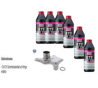 6 L Liqui Moly 1400 Trasmissione Vaico Filtro Olio per Nissan Murano II 3.5