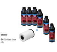 6 L Liqui Moly 8100 Olio per Ingranaggi Meyle Filtro Trasmissione VW Touran
