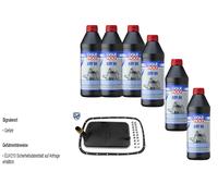 6 L Liqui Moly ATF III VAICO Filtro Olio Cambio Per BMW X5 3.0d 3.0i Land Rover