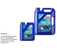 6 L Liqui Moly Marine 4T Olio Motore 15W-40 Motorrad Minerale API SL