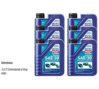 6 L Liqui Moly Marine Singolo Grado SAE 30 ACEA E2 API SJ CF CF-4 MAN VOLVO