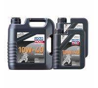 6 L Liqui Moly Olio Motore Moto 4T 10W-40 Offroad API SL JASMO MA2