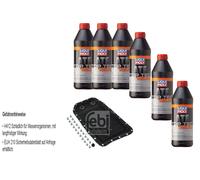 6 L Liqui Moly Top Tec Atf 1200 Febi Filtro Olio Trasmissione per BMW X5 3.0d