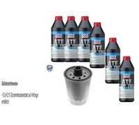 6 L Liqui Moly Top Tec Atf 1600 Vaico Filtro Olio Trasmissione per Jeep Gran
