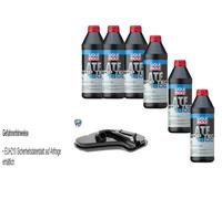 6 L Liqui Moly Top Tec Atf 1600 Vaico Filtro Olio Trasmissione per Jeep Grand