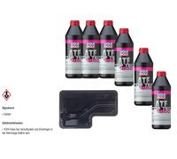 6 L LIQUI MOLY Top Tec ATF 1850 DENCKERMANN Filtro Olio Cambio Per Ford Transit
