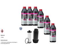 6 L LIQUI MOLY Top Tec ATF 1850 VAICO Filtro Olio Cambio Per Ford Mondeo V