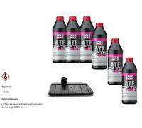 6 L LIQUI MOLY Top Tec ATF 1850 VAICO Filtro Olio Cambio Per Ford Tourneo
