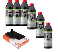 6 L LIQUI MOLY Top Tec ATF 1950 MAHLE Filtro Olio Cambio Per Mercedes C-Class