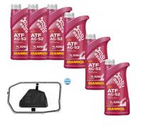 6 L mannol Atf AG52 Olio per Ingranaggi Meyle Filtro Trasmissione Audi Q7 3.6