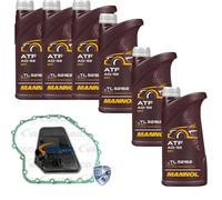 6 L mannol Atf AG52 Vaico Filtro Olio Trasmissione per Audi A6 Avant 2.5 Tdi