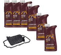 6 L mannol Atf AG55 Febi Filtro Olio Trasmissione per Mercedes-Benz Glc 350E