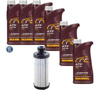 6 L MANNOL ATF AG55 VAICO Filtro Olio Cambio Per Audi A4 Allroad 3.0 TDI Quattro