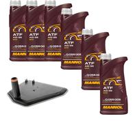 6 L MANNOL ATF AG55 VAICO Filtro Olio Cambio Per Audi Q7 3.0 TDI Quattro 4.2