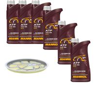 6 L mannol Atf AG55 Vaico Filtro Olio Trasmissione per VW Bora 1.6 2.0 IV