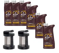 6 L mannol Atf AG60 Cambio Febi Filtro Olio Trasmissione per Jeep Gran Cherokee