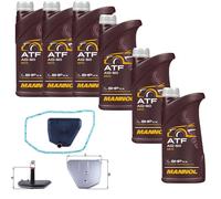 6 L MANNOL ATF AG60 Olio Cambio MAHLE Filtro Olio Cambio Per Audi A8 4.2 TDI