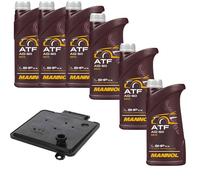 6 L MANNOL ATF AG60 Olio Per Cambio VAICO Filtro Cambio Per Jeep Wrangler IV 2.0