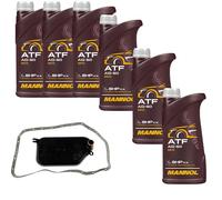 6 L mannol Atf AG60 Trasmissione Mann Filtro Olio per Audi A6 Avant 3.0 Tdi