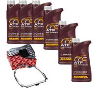 6 L mannol Atf Multivehicle Jws Febi Filtro Olio Trasmissione per Peugeot 207 Cc