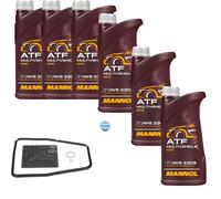 6 L MANNOL ATF Multivehicle JWS MEYLE Filtro Olio Cambio Per BMW 3er Cabriolet