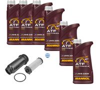 6 L MANNOL ATF Multivehicle JWS MEYLE Filtro Olio Cambio Per Ford Kuga II 2.0