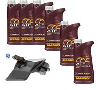 6 L mannol Atf Multivehicle Jws Vaico Filtro Olio Trasmissione per Volvo V70 II