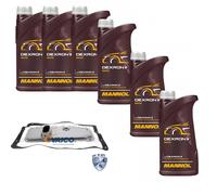 6 L MANNOL Dexron II VAICO Filtro Olio Cambio Per Toyota Land Cruiser 80 4.5 24V