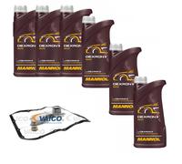 6 L mannol Dexron II Vaico Filtro Olio Trasmissione per BMW 5er 523i 528i 520i