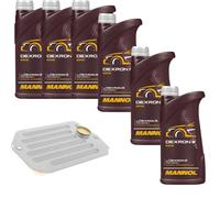 6 L MANNOL Dexron III VAICO Filtro Olio Cambio Per Audi A6 2.6 2.3 100