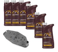 6 L mannol Dexron (III) Vaico Filtro Olio Trasmissione per Jeep Cherokee 2.8 CRD