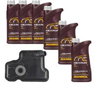 6 L MANNOL Dexron VI FEBI Filtro Dell'Olio Del Cambio Per Opel Z18 2.0 CDTi 1.5