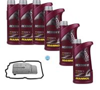 6 L MANNOL Dexron VI Meyle Filtro Olio Trasmissione per Mercedes-Benz 906 316