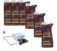 6 L MANNOL Dexron VI VAICO Filtro Olio Per Cambio KIA QL 1.6 GDi 2.0 CRDi AWD