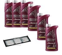 6 L mannol Trasmissione Dexron II Febi Filtro Olio per Honda Crx III 1.6 Esi