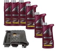 6 L mannol Trasmissione Dexron VI Febi Filtro Olio per BMW 3er Cabriolet