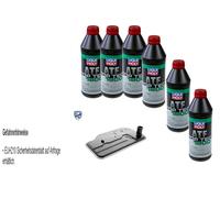 6 L Motore Liqui Moly 1800 Olio per Ingranaggi Vaico Filtro Trasmissione