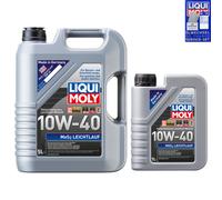 6 L Original Liqui Moly MOS2 LEICHTLAUF 10W-40 Per ACEA A3 B4 API SL Ford