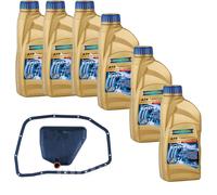 6 L RAVENOL ATF T-WS Kit Ispezione Per Audi A6 Avant RS6 quattro