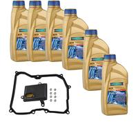 6 L RAVENOL ATF T-WS Olio Automatico + Filtro Per VW Jetta IV 2.0 1.8