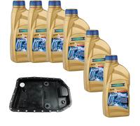 6 L RAVENOL ATF T-WS Olio Trasmissione + Filtro Per BMW 1er E87 116i 120d E81