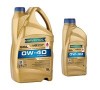 6 L RAVENOL Olio Motore SSL SAE 0W-40 Vollsynthetisches per BMW Longlife-01